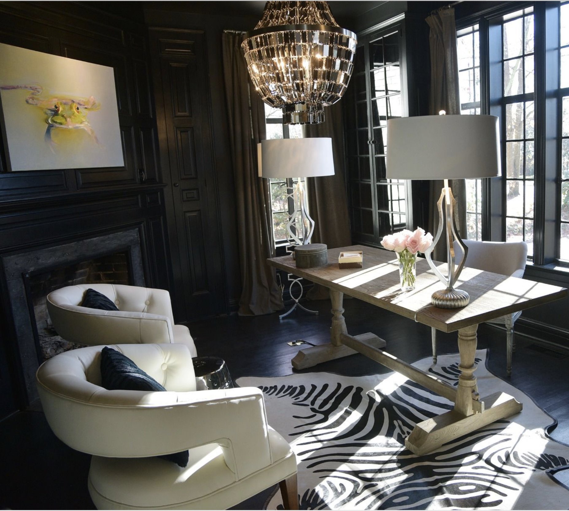 GLENDIVE SMALL MIRROR CHANDELIER