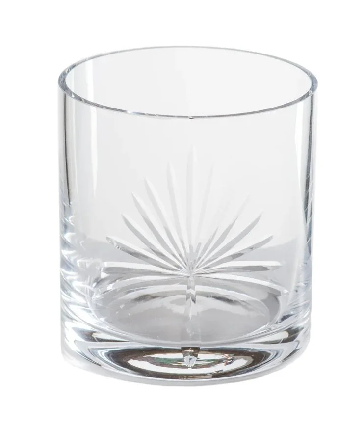 Palmetto Double Old-Fashioned Glass - Set of 6