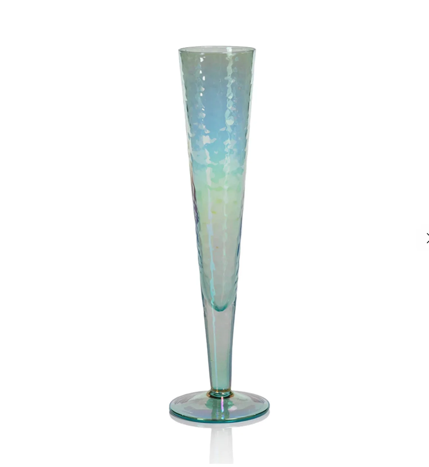 Aperitivo Slim Champagne Flute - Luster Blue