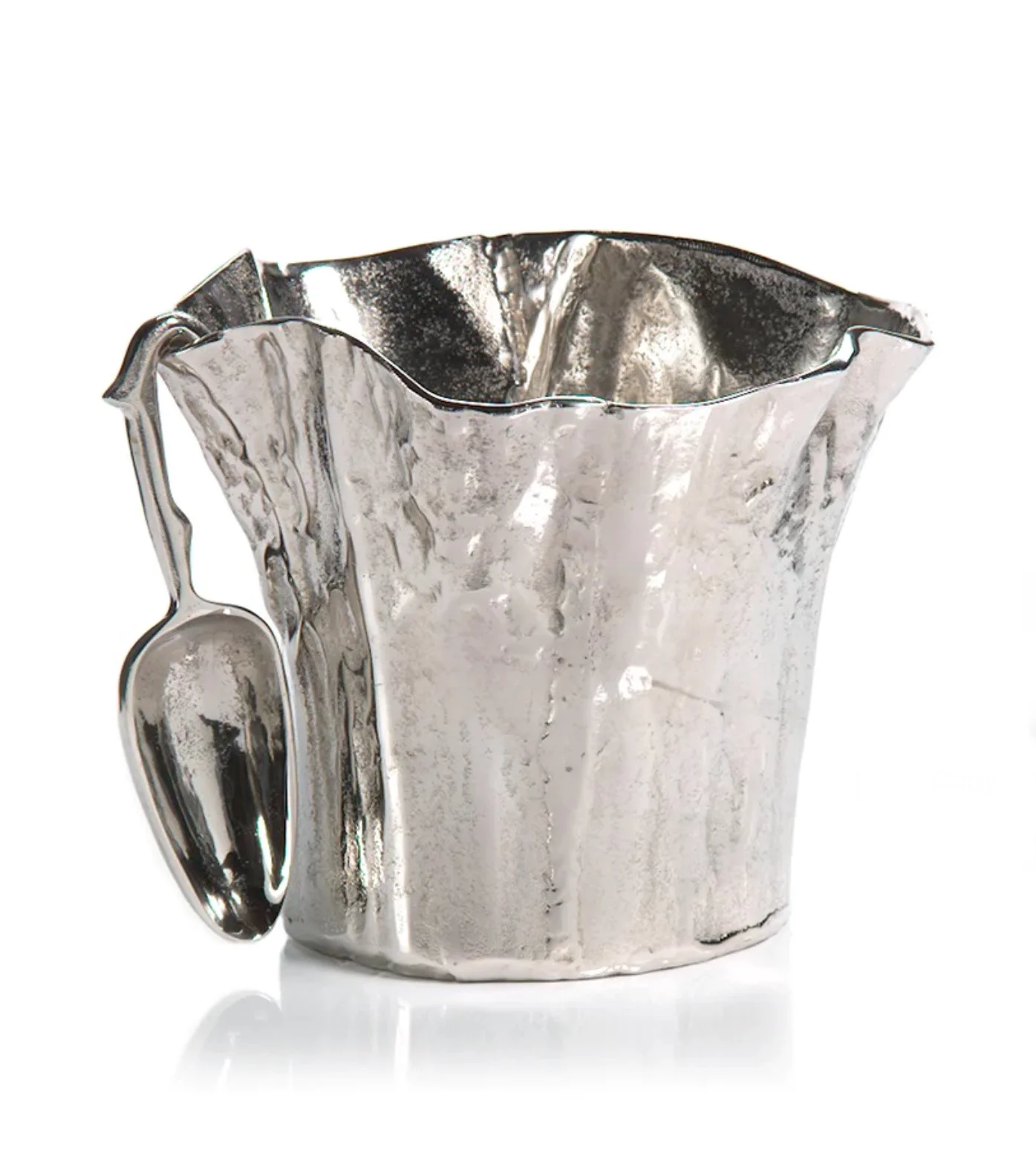 Aluminum Ice Bucket with Scoop