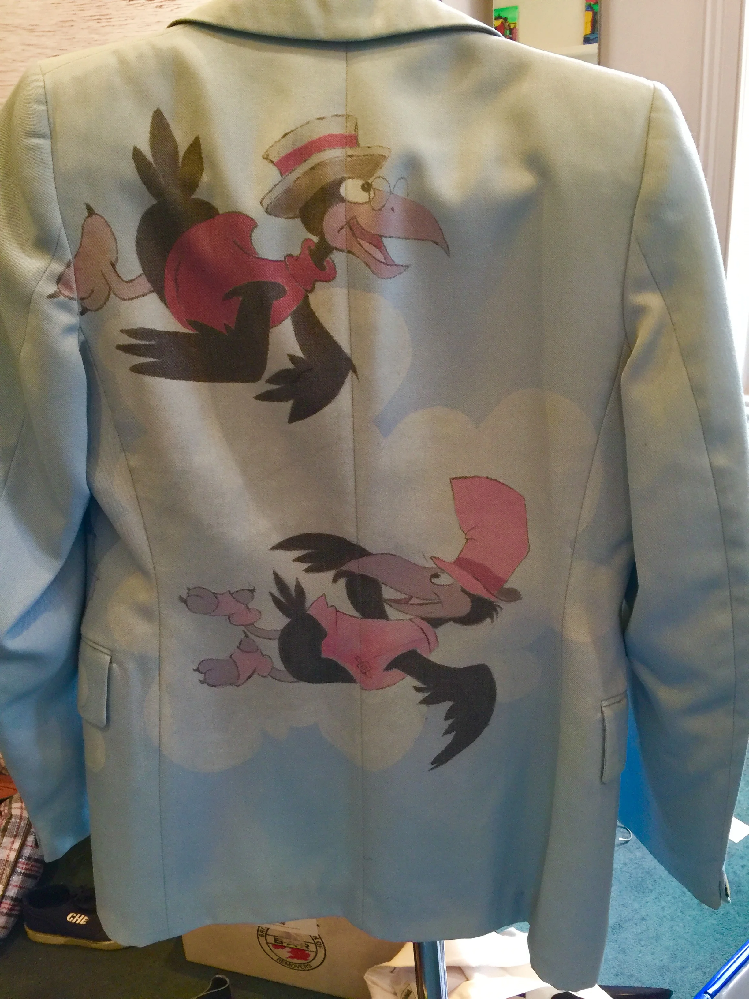 Disney jacket back (faded)