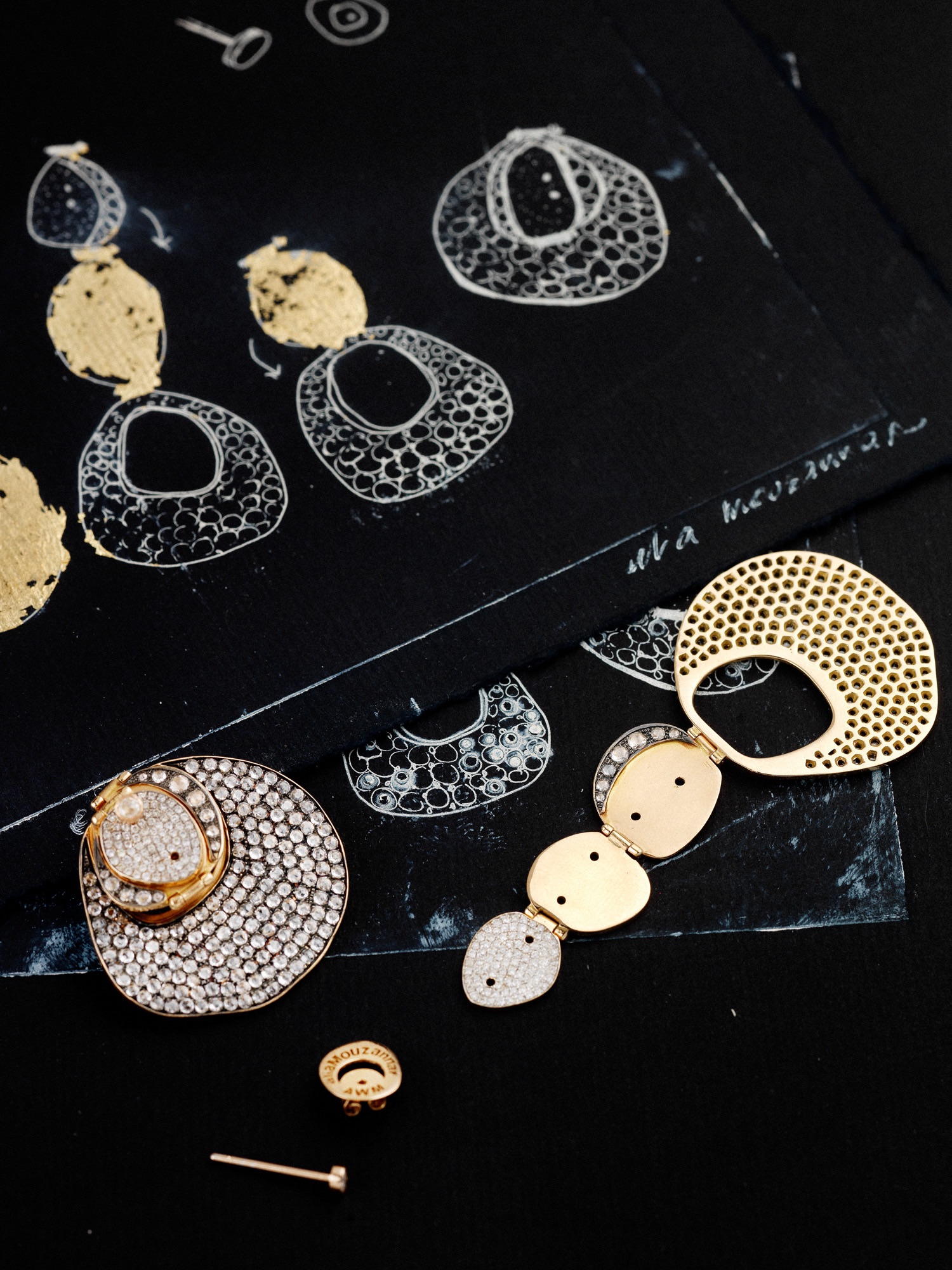 In Folio Earrings Large