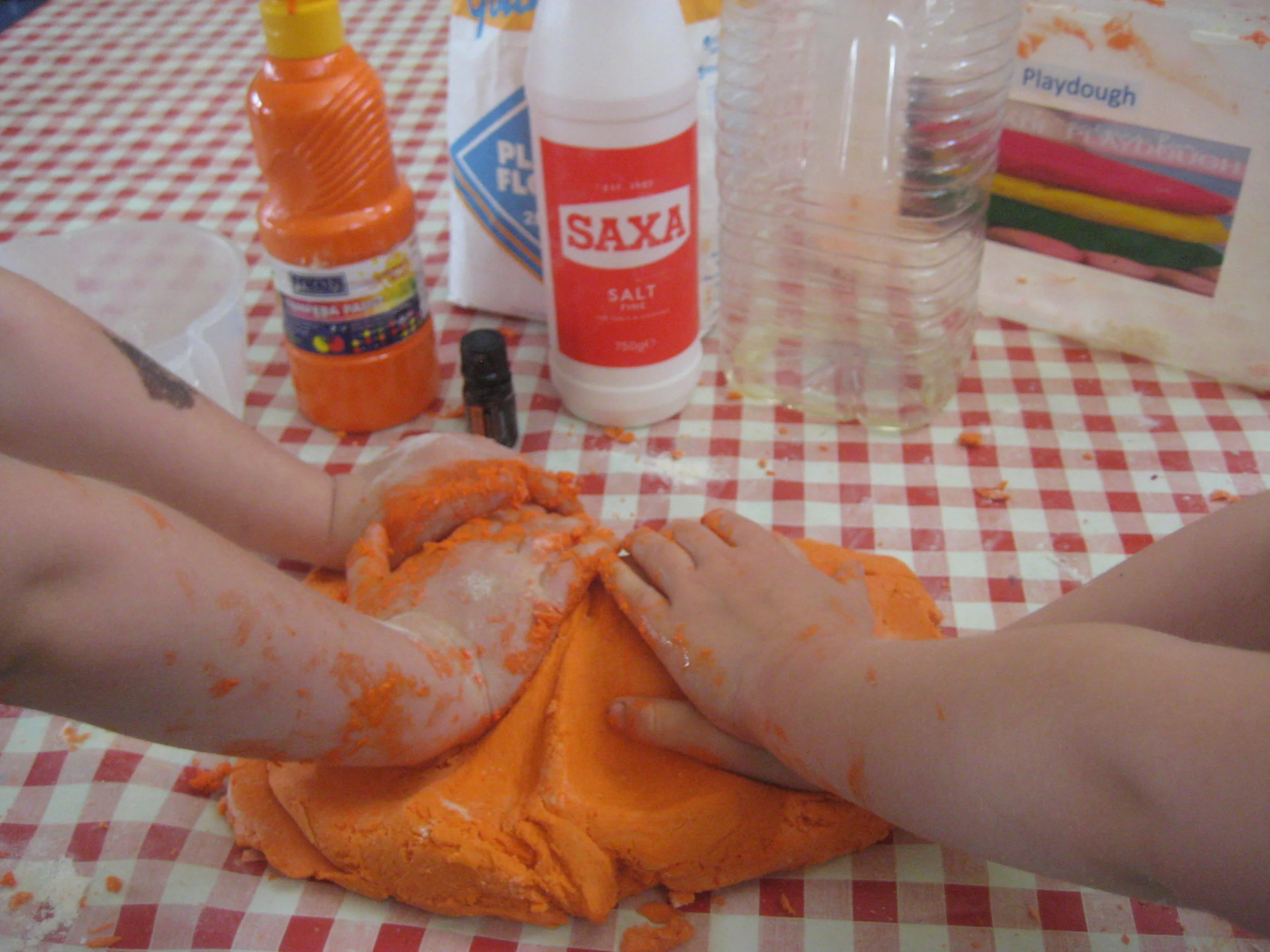 Making Our Own Playdough