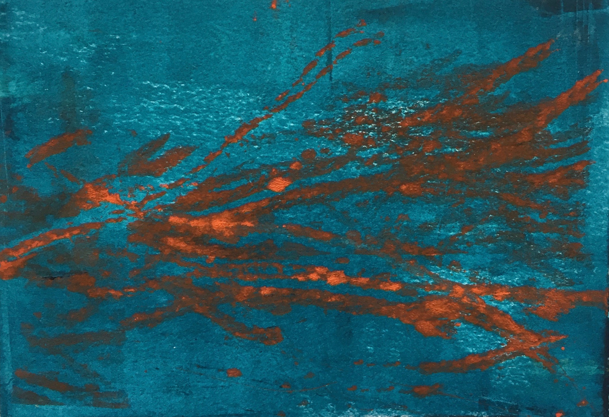 Sea Garden (1), 16cm x 21cm
