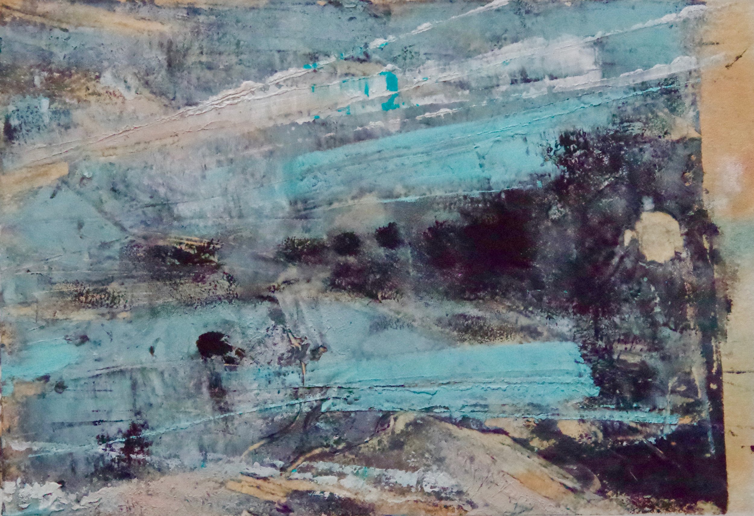 Restless Sky (Ballinglen) 17cm x 22cm
