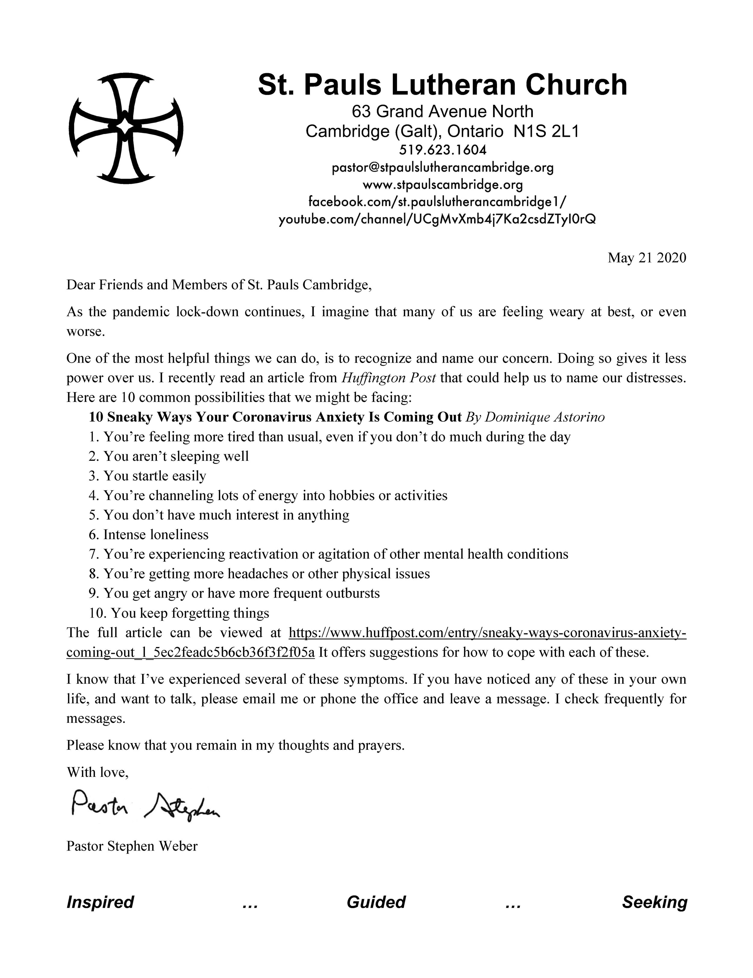 Pastoral Letter - Weary or Worse - May 21 2020.jpg