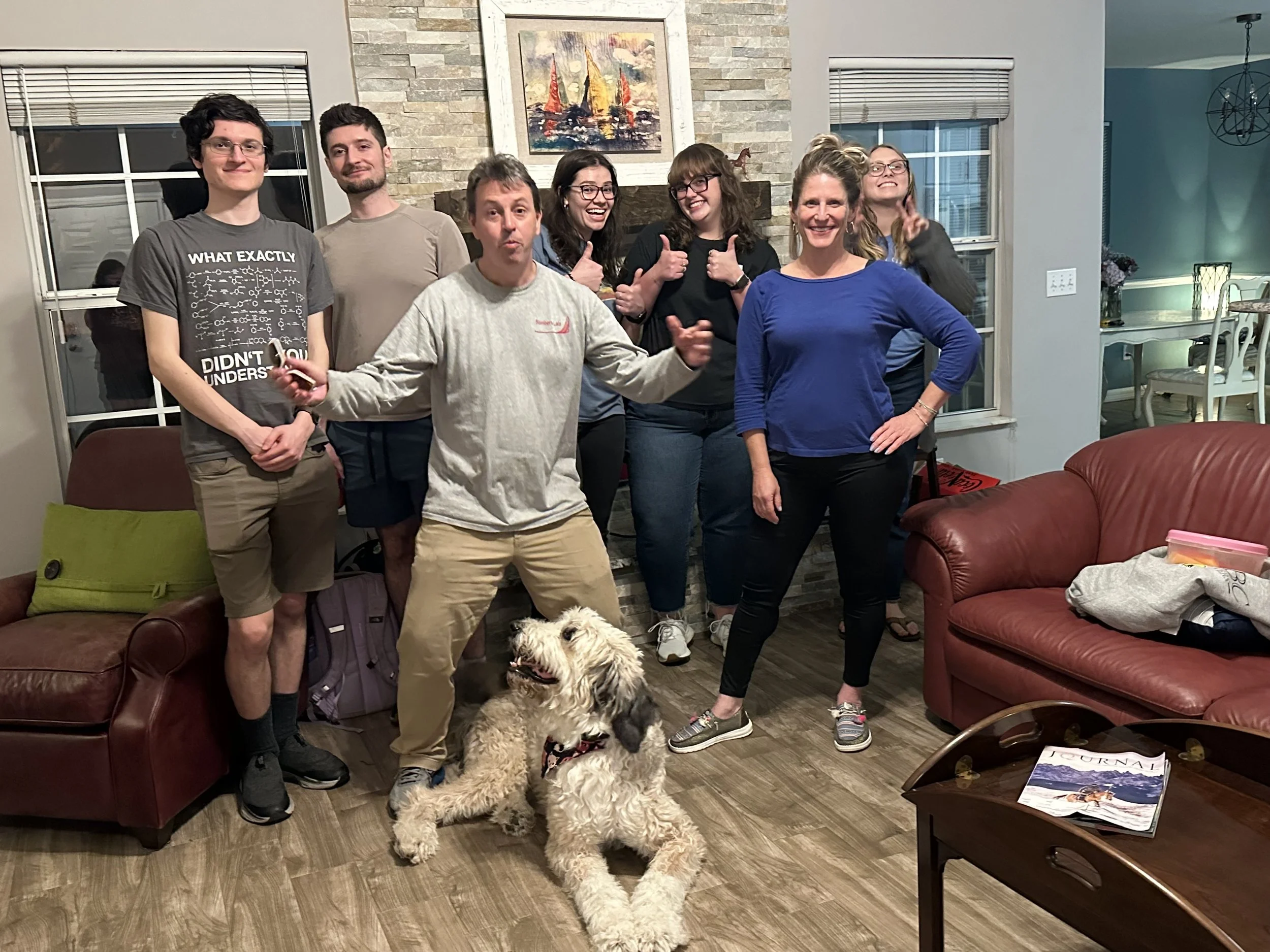 Viewing party of Kalynn and Kayleigh's film debut!