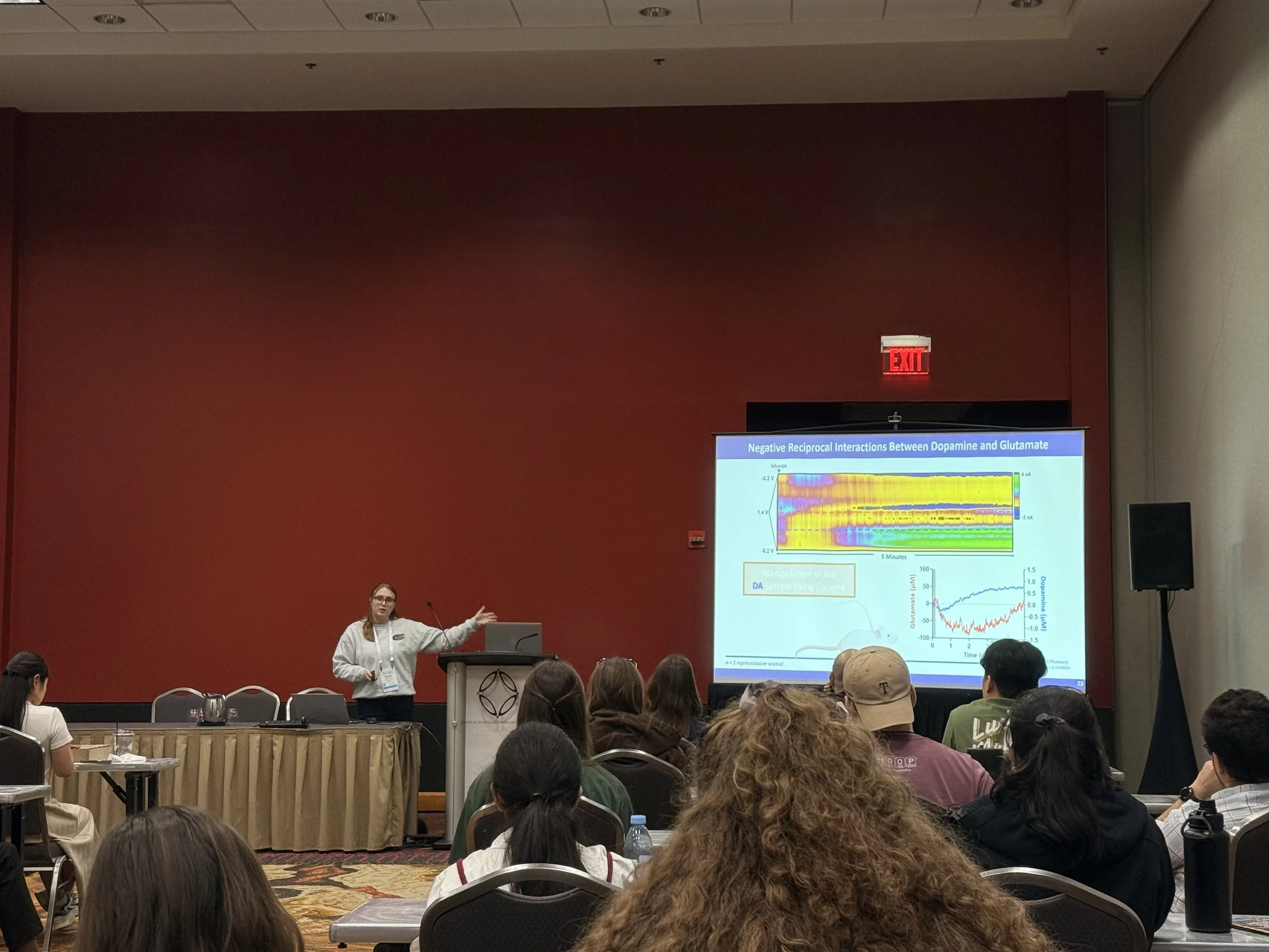 Kayleigh presenting at the 2026 SEAC Student Session (?)