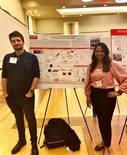 Representing the Sombers Lab at the Graduate Recruitment Weekend 2022!
