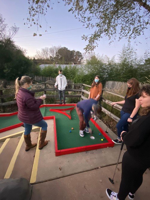 Minigolf outing, 2020!