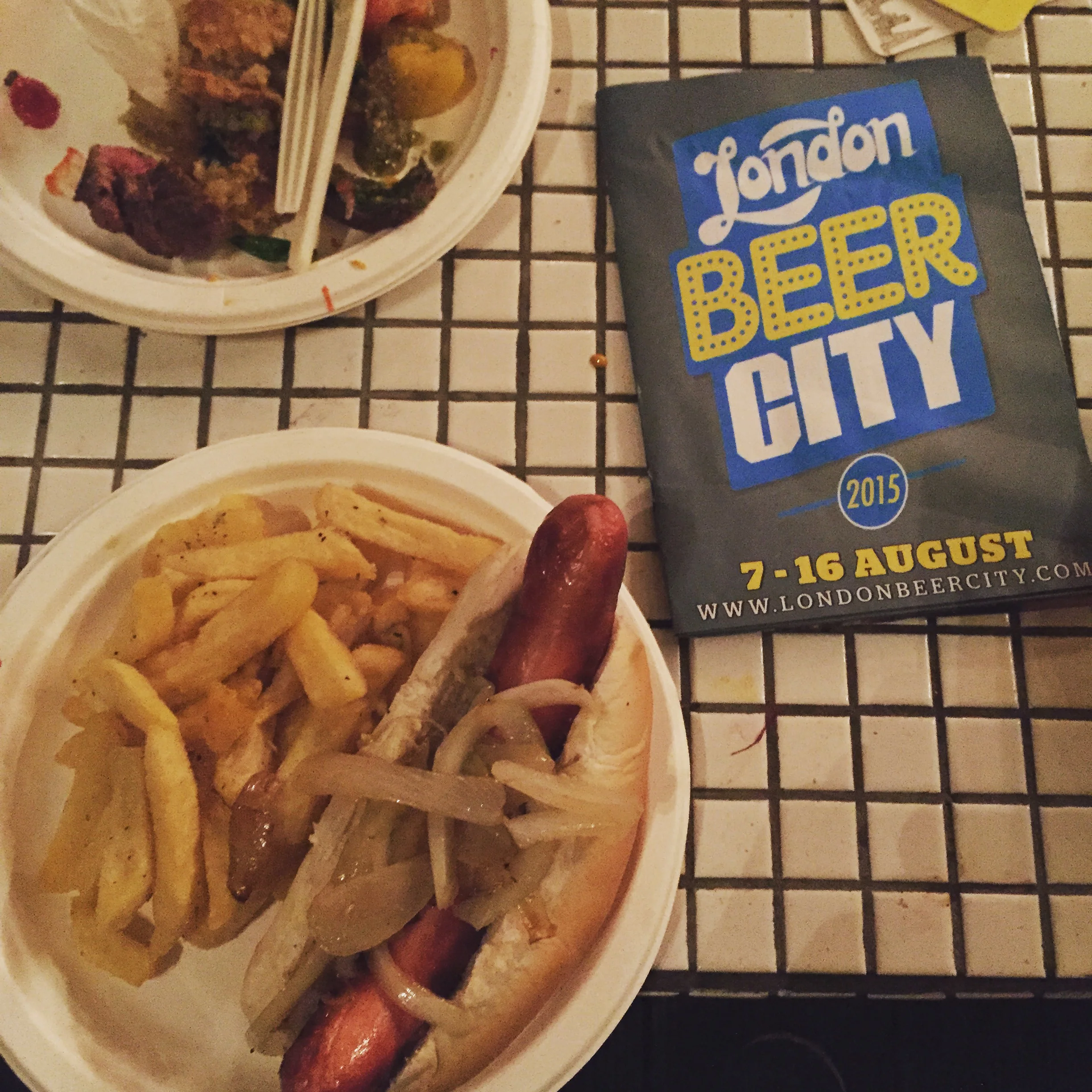 Food and beer festival matching
