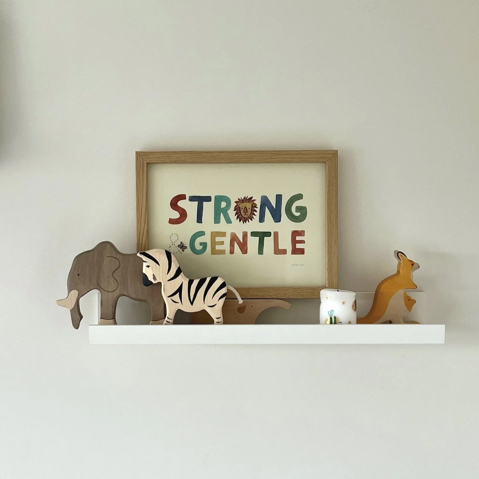 Strong & Gentle A4 Print