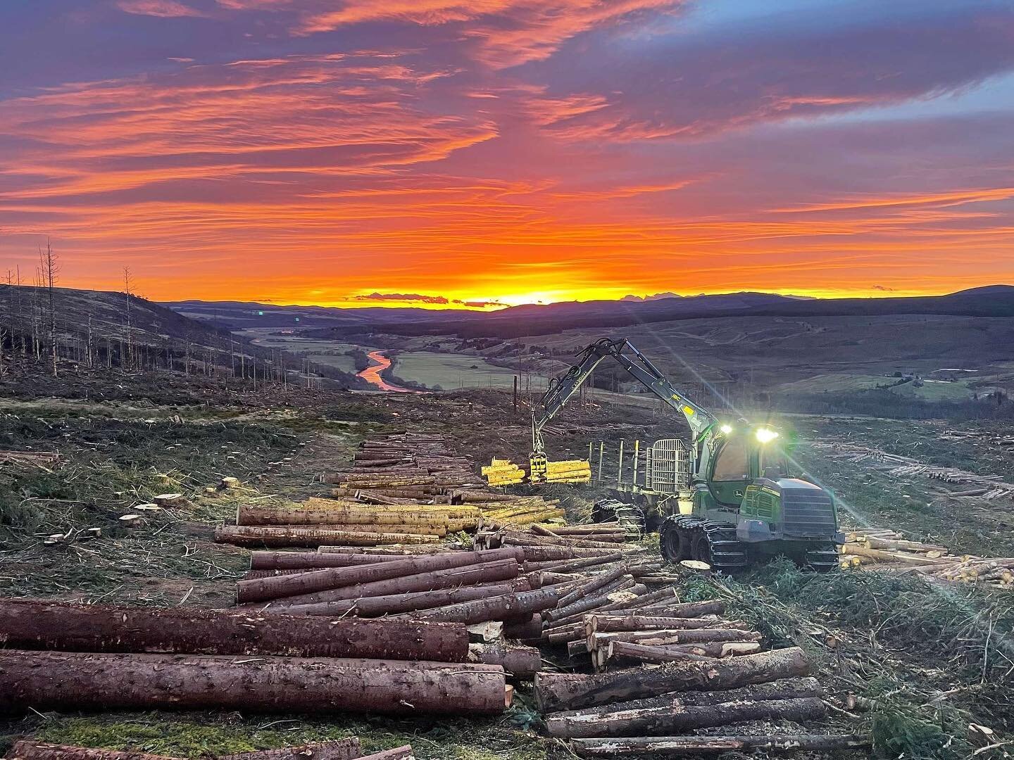 Cracking morning on our site at Inver Oykel! Photo credit to @owen.fleming8