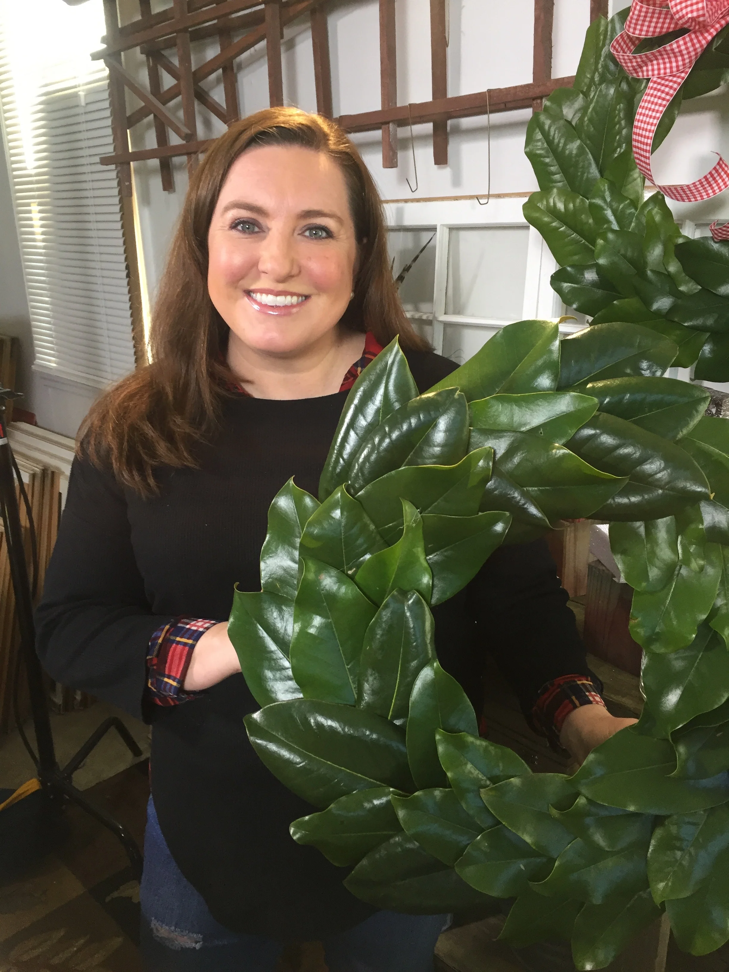 Come on to My House: Magnolia Wreath