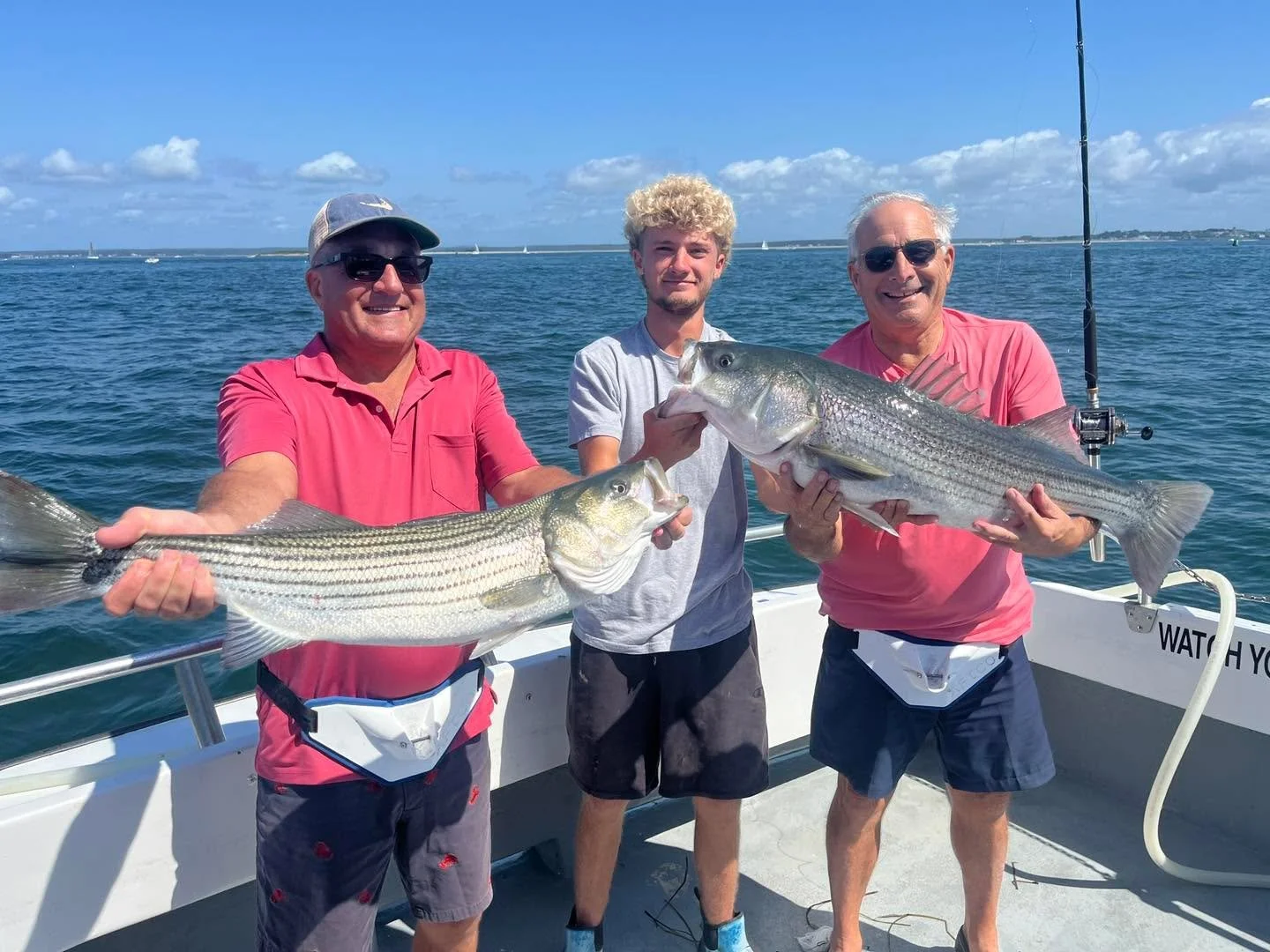 Nothing beats a gorgeous day in the water with great fishing!