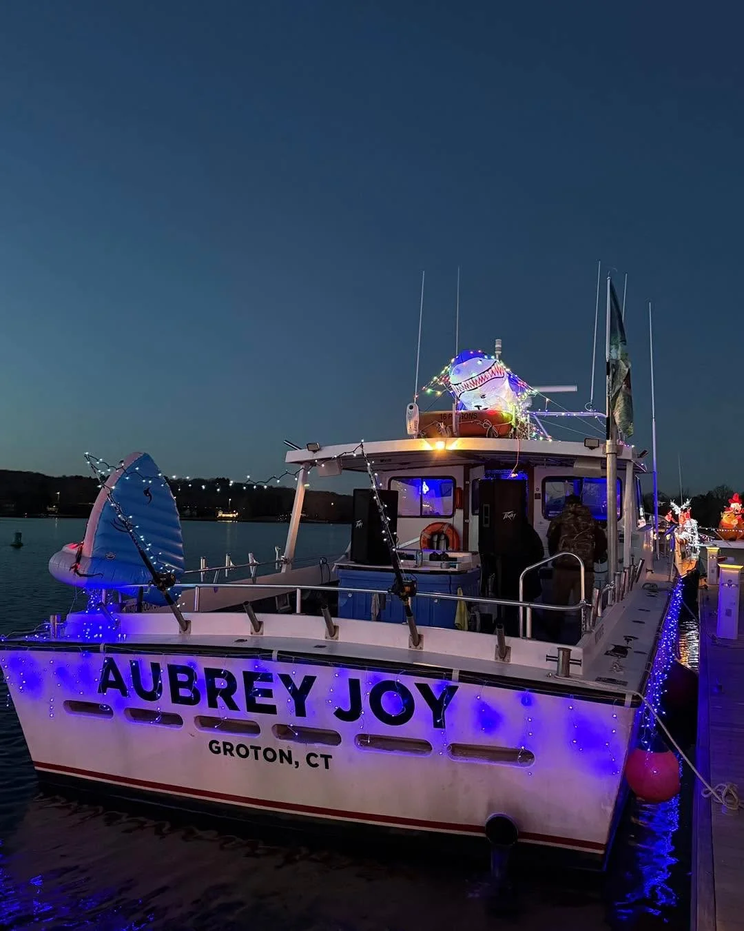 What a night! The kids&rsquo; faces, the cheering crowd, and seeing the Aubrey Joy all decked out under the bridge&mdash;it was unforgettable. Thank you, Mystic Seaport, for hosting such a beautiful parade and letting us be part of the magic.

Commen