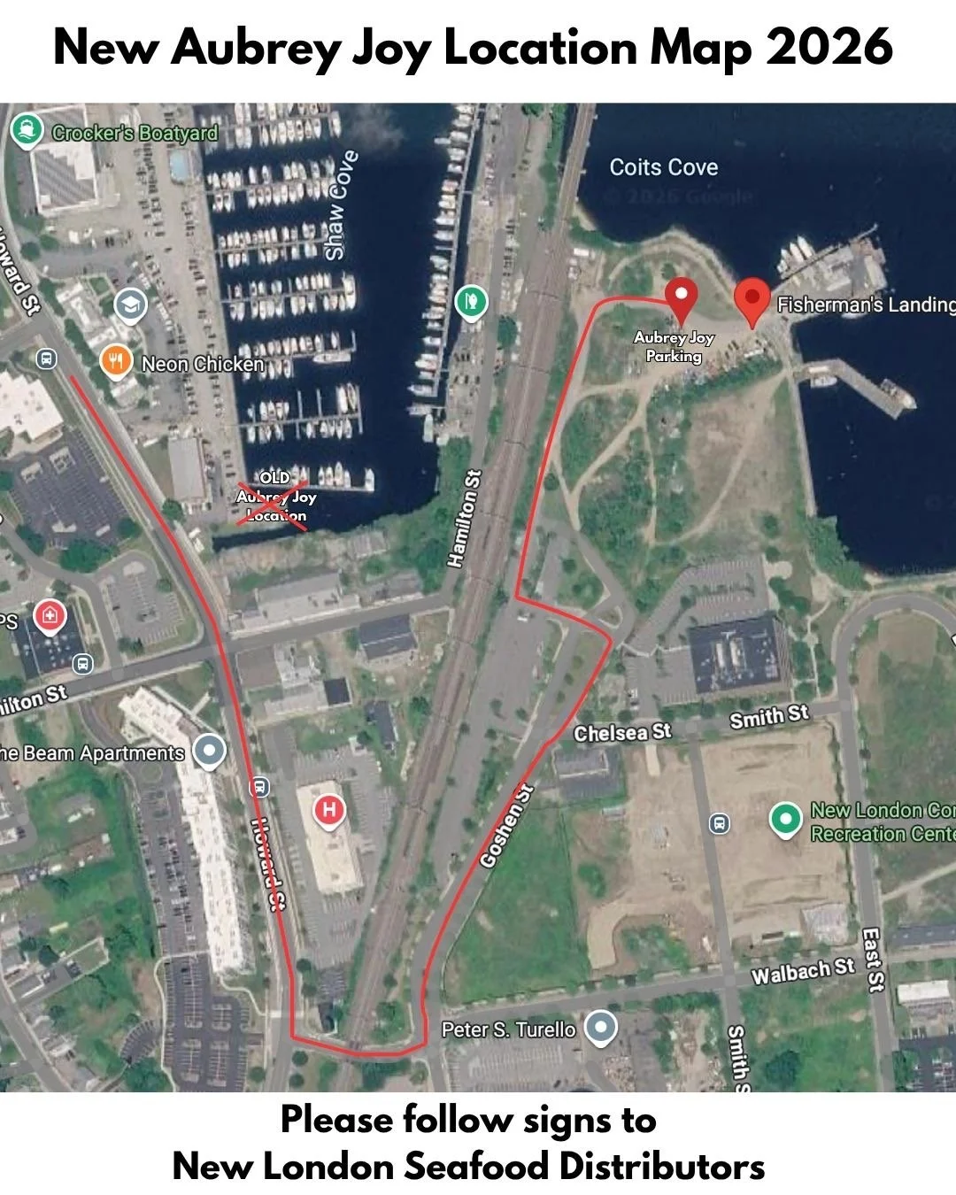 🚨 PARKING PSA for all our Aubrey Joy friends 🚨

We&rsquo;ve officially updated EVERYTHING for the new location/ parking lot except for road signs:

✅ website directions
✅ google map listing (do NOT use Apple Maps)
✅ confirmation emails
✅ reminder m