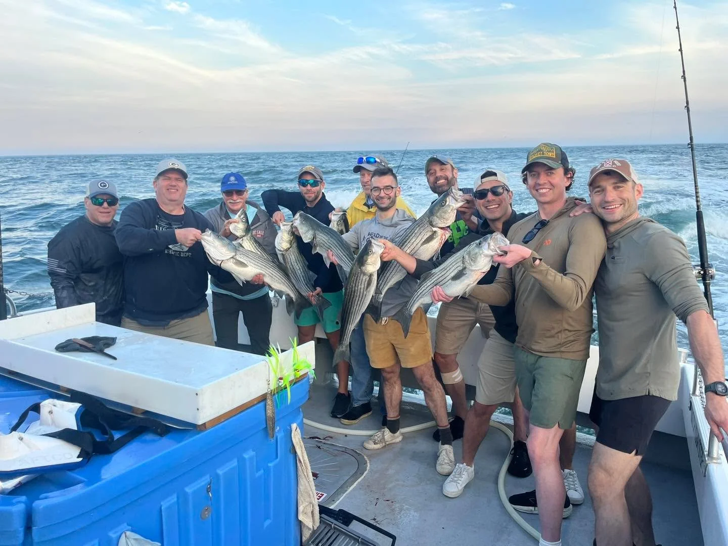 Things started off a little slow for Jon&rsquo;s group but we had an awesome shot of fish at the end of the trip!