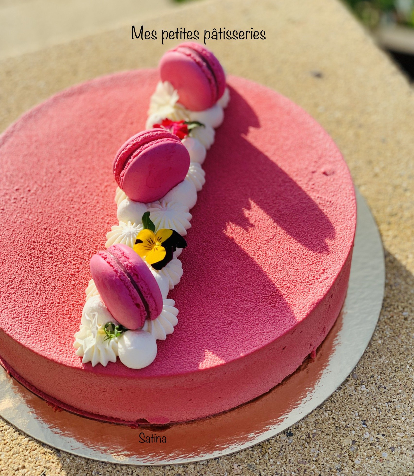 Entremet citron framboise (Copy)