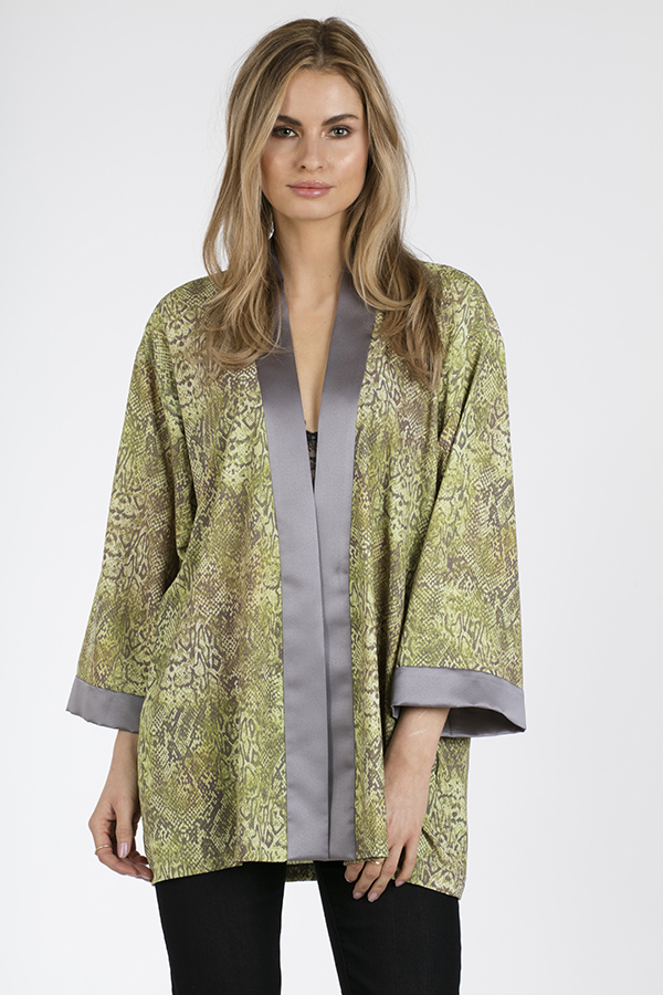 Los Angeles" Snake Skin Kimono Jacket - Limited Edition — NOMADS AND MAD  ONES