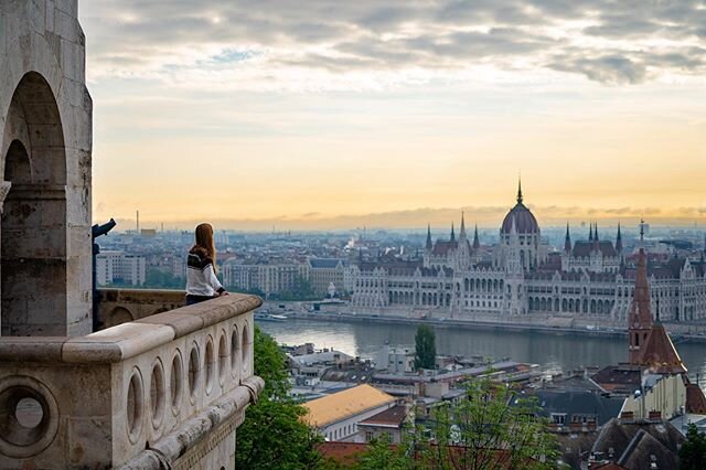 #Explore_Enjoy Beautiful, beautiful Budapest. Not every sunrise shoot works out, but when they do... it seems to all be worth it. Besides, catching local transportation, freezing in the morning air (and then dying of heat as we trudged up the hills t