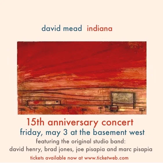 INDIANA 15th ANNIVERSARY CONCERT MAY 3rd @ BASEMENT WEST