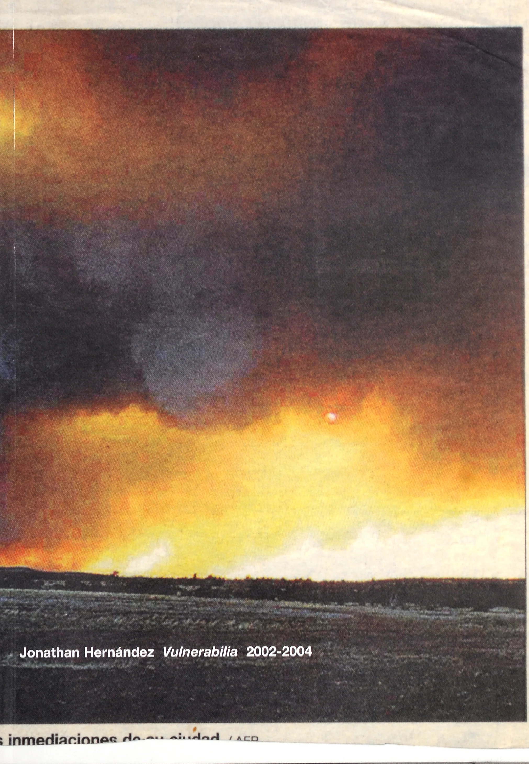 JONATHAN HERNÁNDEZ, Vulnerabilia 2002 - 2004