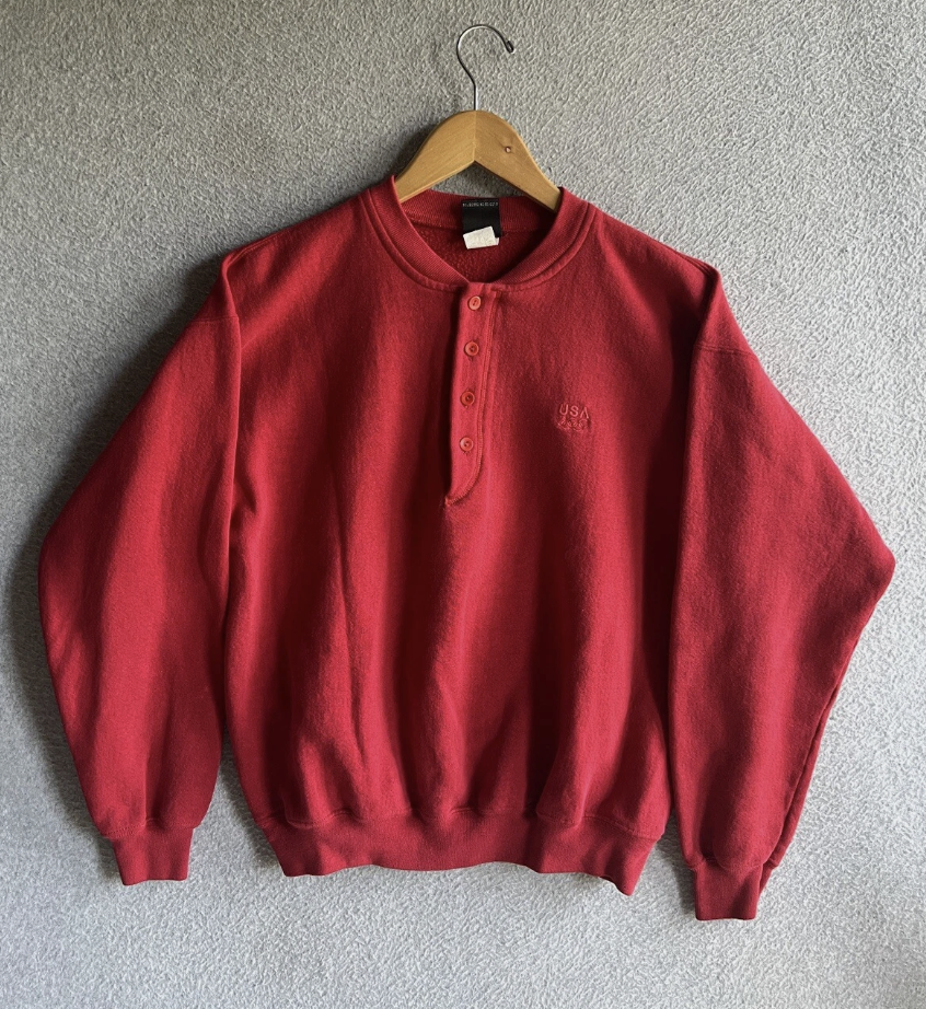 Vintage Red Sweatshirt