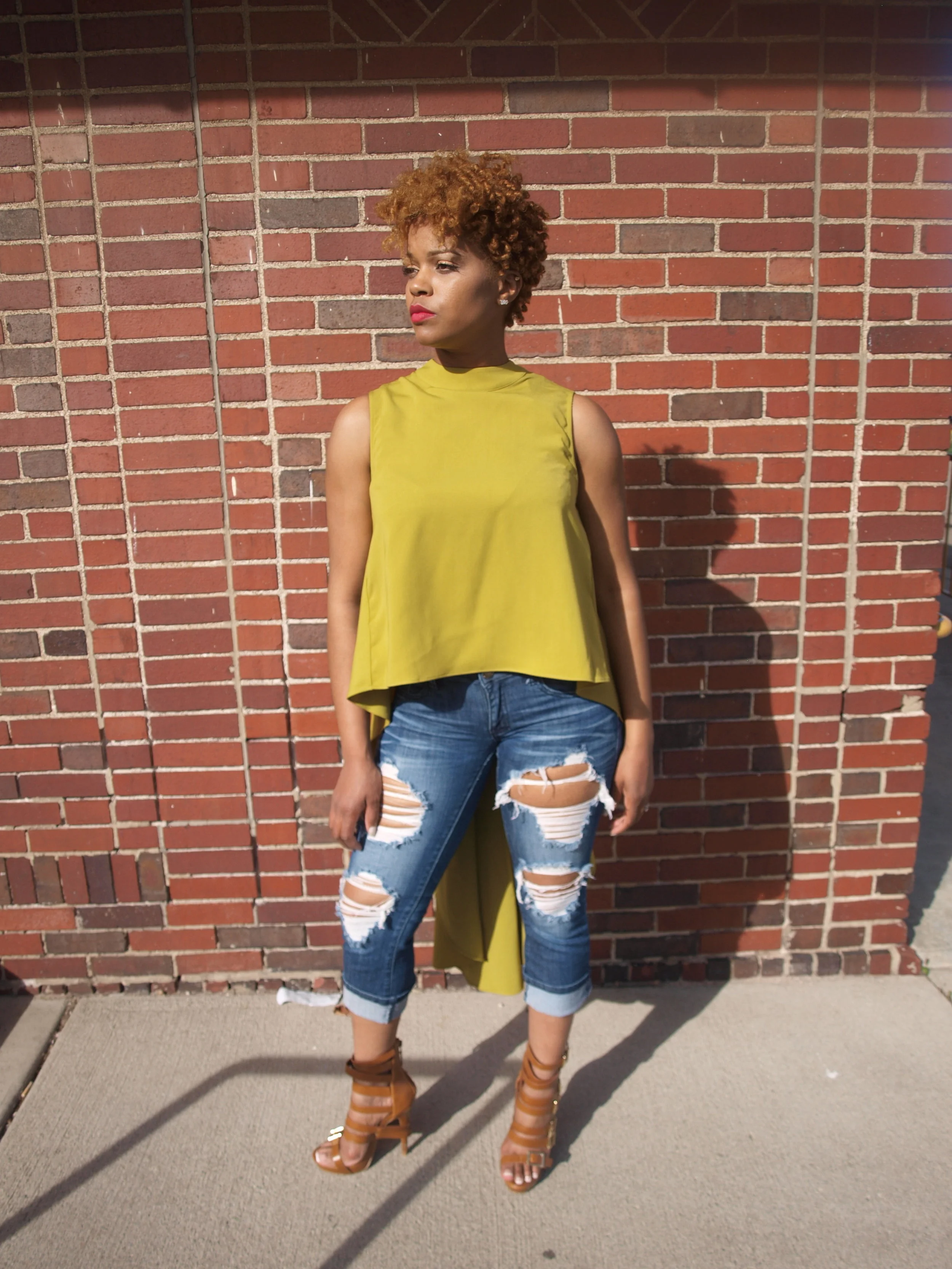 Kiwi Green Hi Low Top