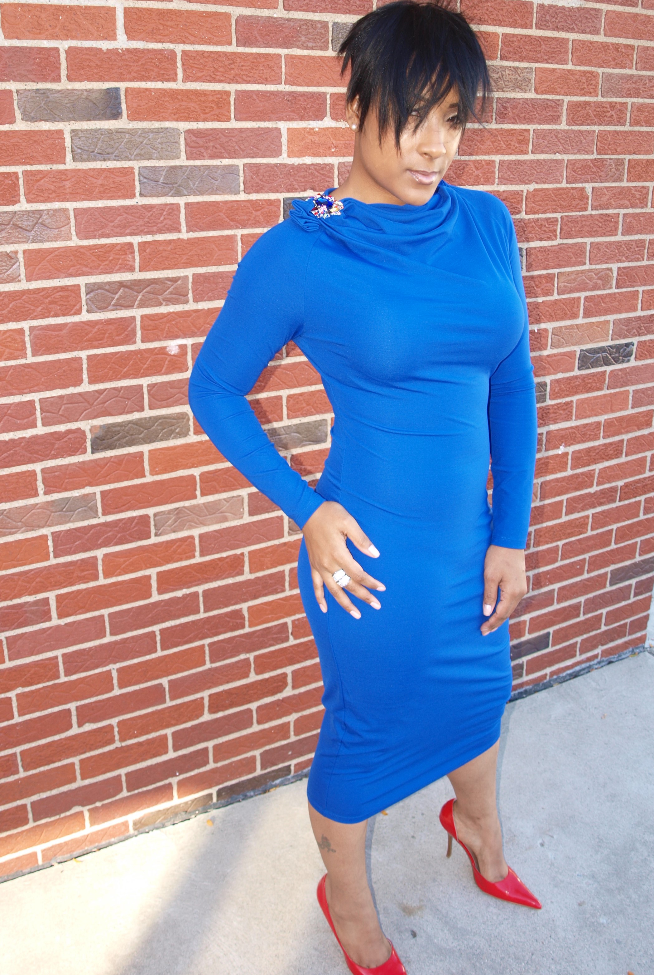 Royal Blue Dress
