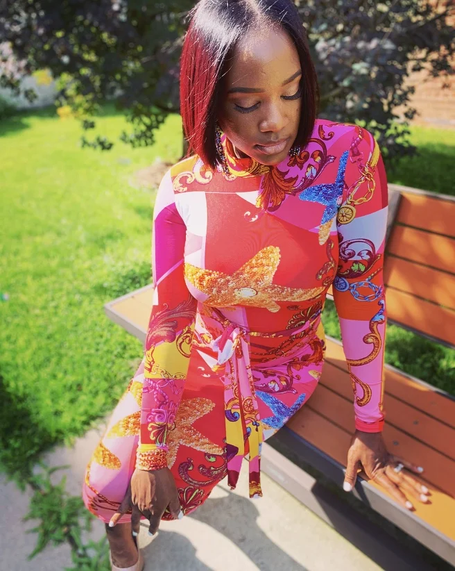 Sea-Ductress Midi Dress