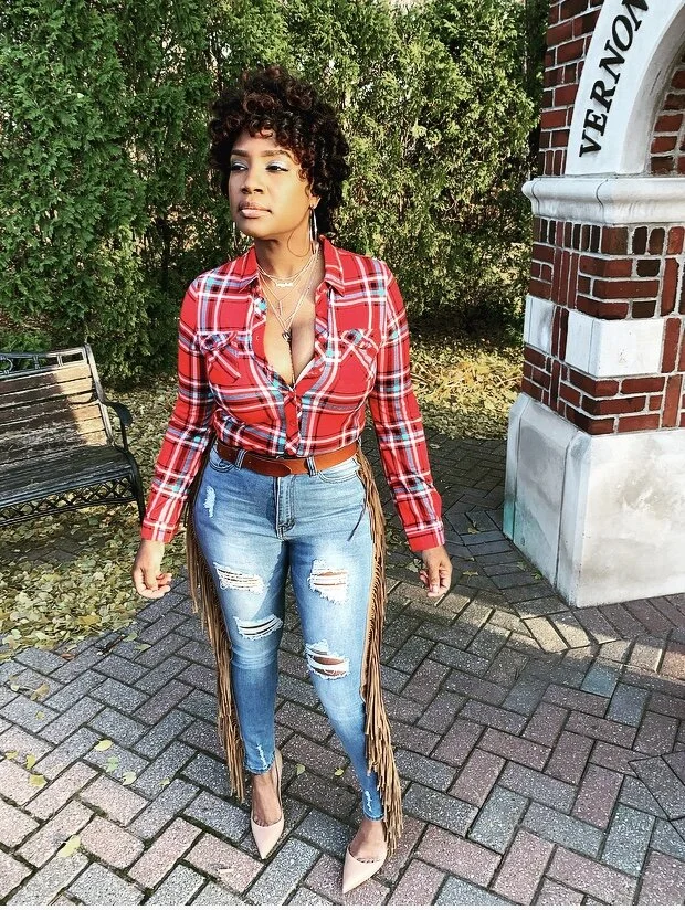 Restocked Southern Bell Fringe Denim Jeans