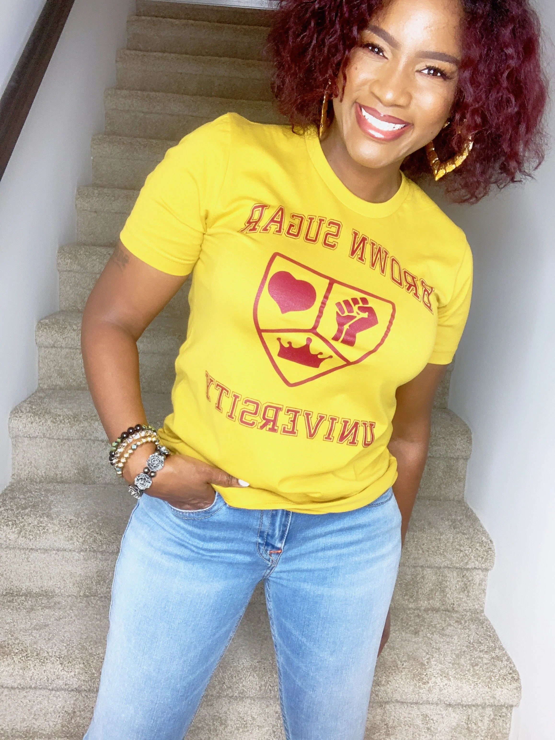 BROWN SUGAR UNIVERSITY T SHIRT 