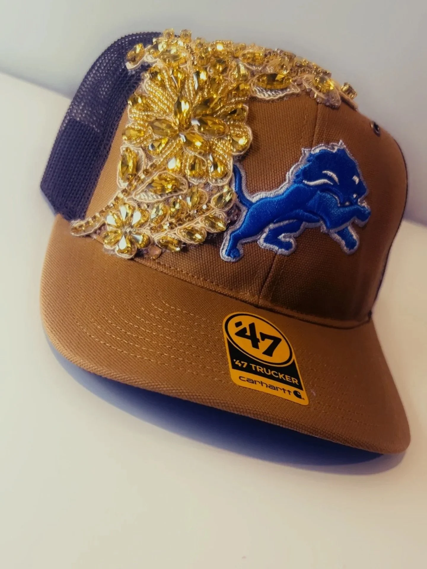 WE HAVE A FEW MORE CUSTOM CARHARTT LIONS HATS AVLB!!!