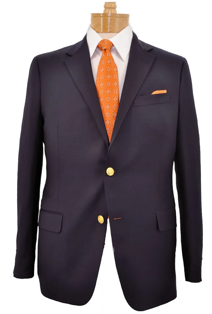 Hickey-Freeman Luxury Navy Blazer