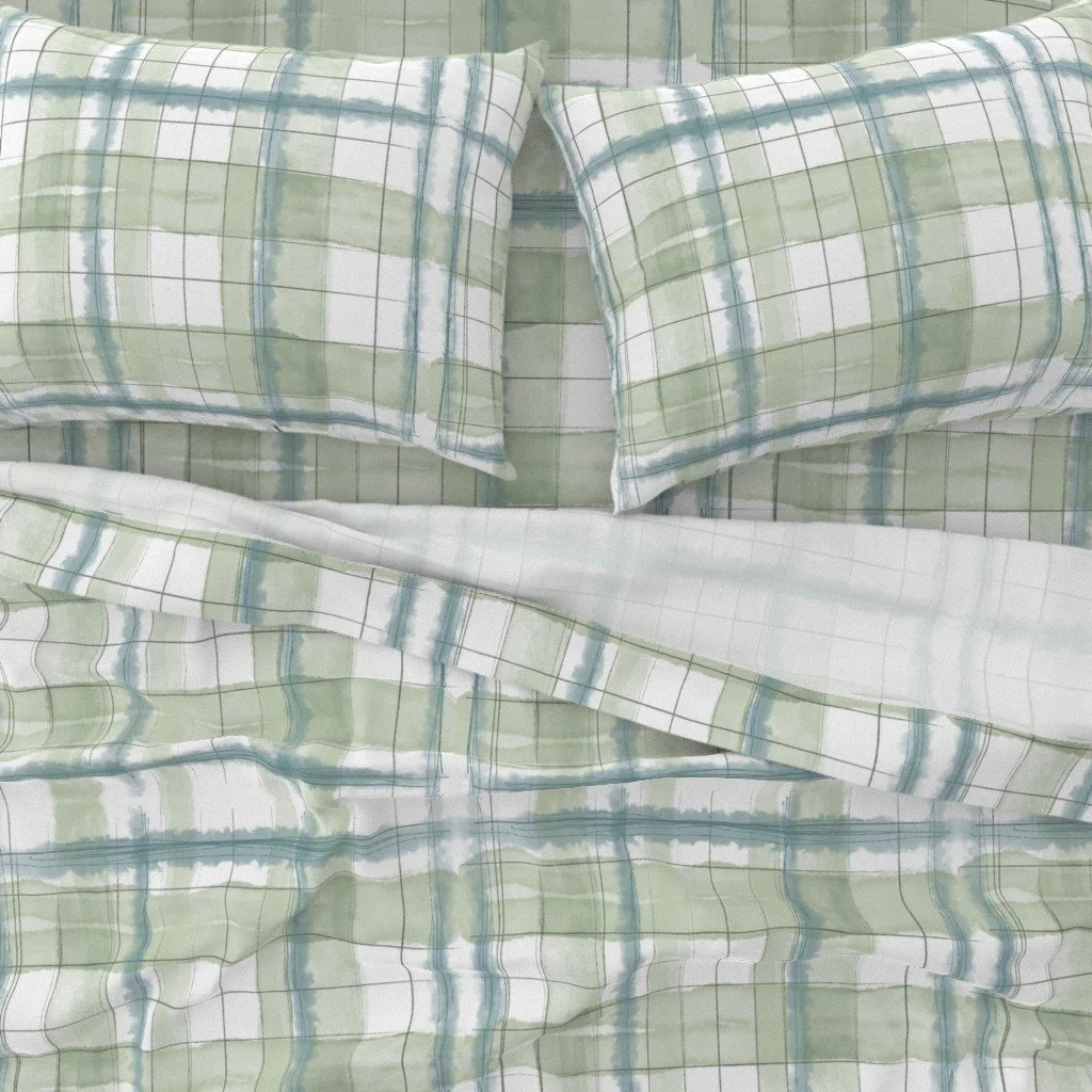 Riverside Plaid Sheet Set