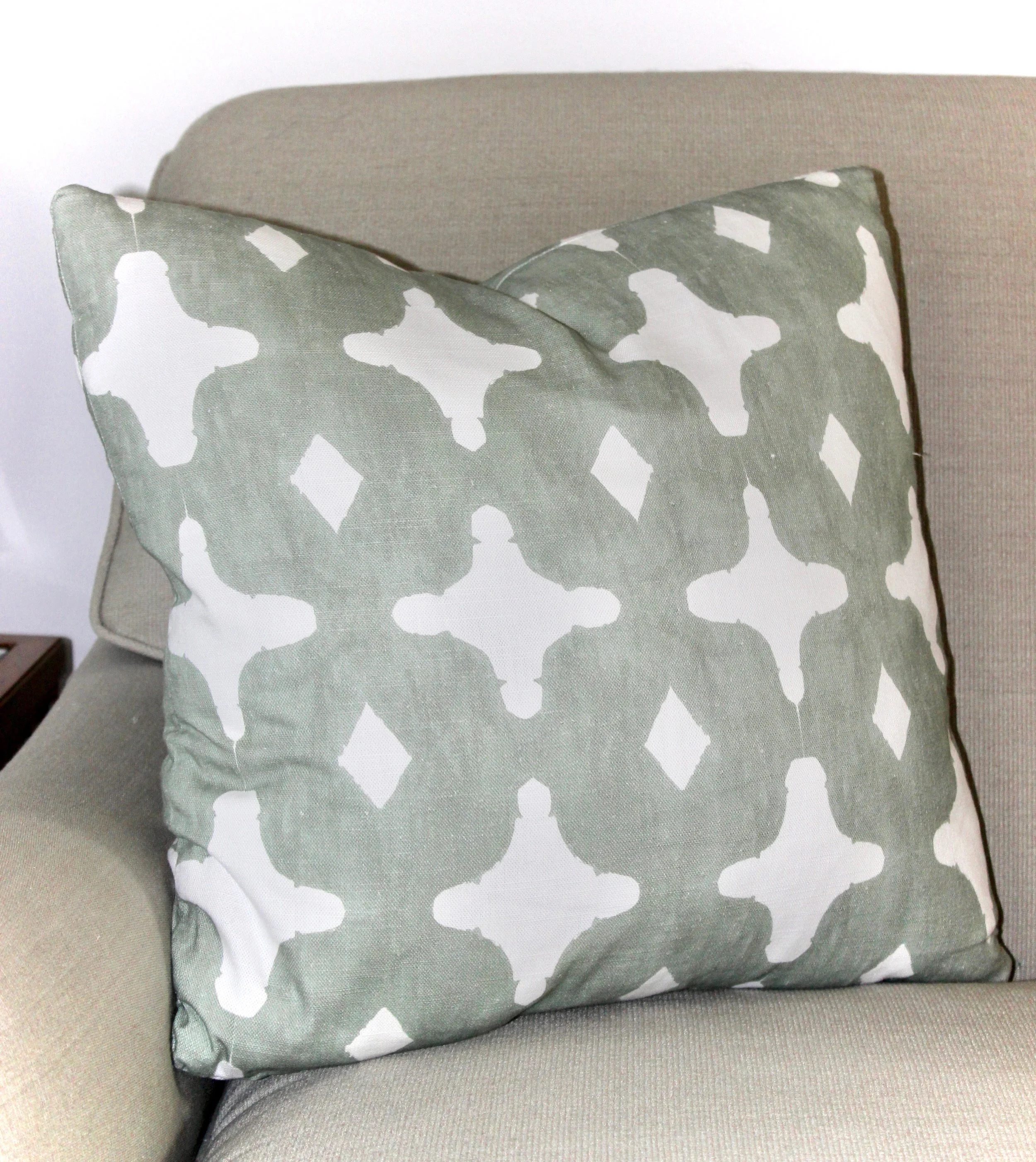 Vineyard Throw Pillow--Menemsha