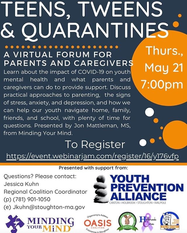 Parents and Caregivers, please join us this Thursday at 7pm, you don&rsquo;t want to miss it!