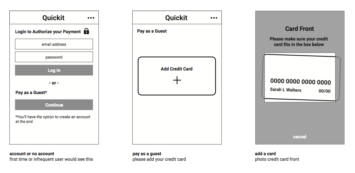 Login & Add a Card