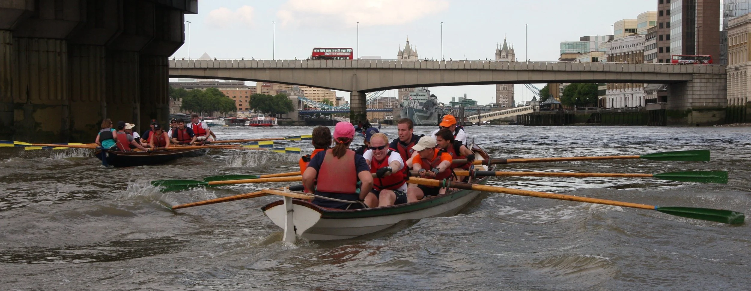 Rowing Down The River Thames.jpg