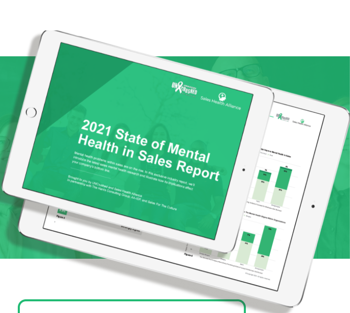 State of Mental Health in Sales Report 2021