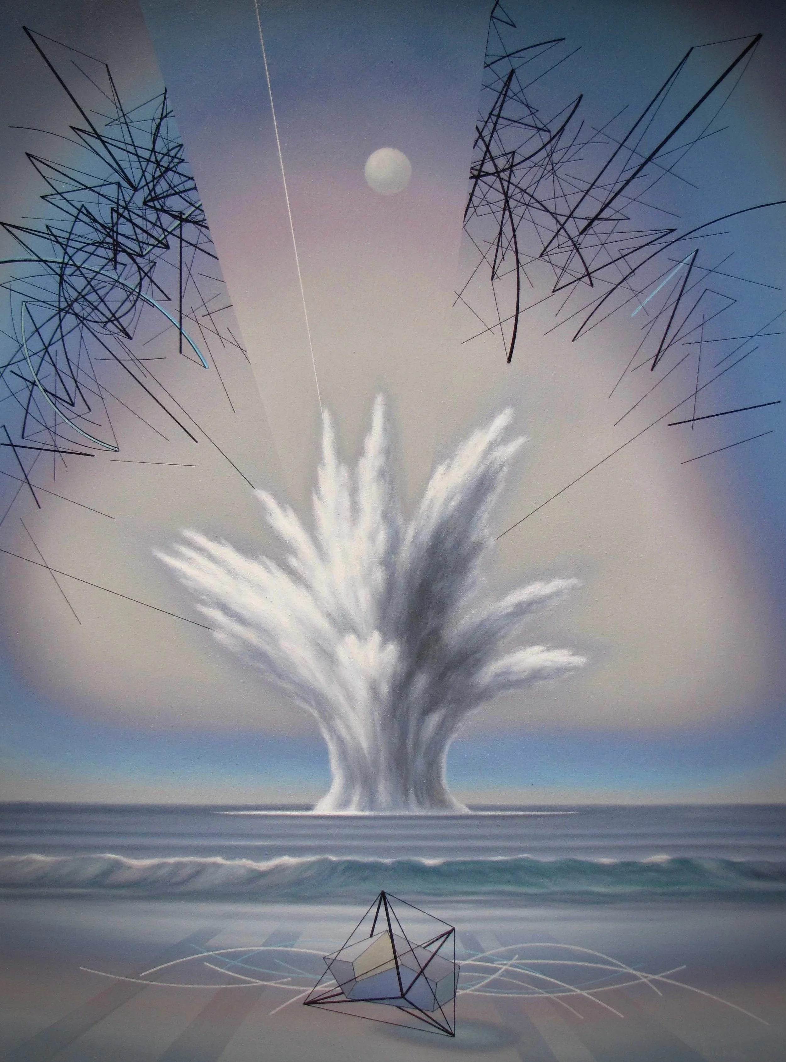  #229 elemental seascape 40×30 oil on canvas  *  