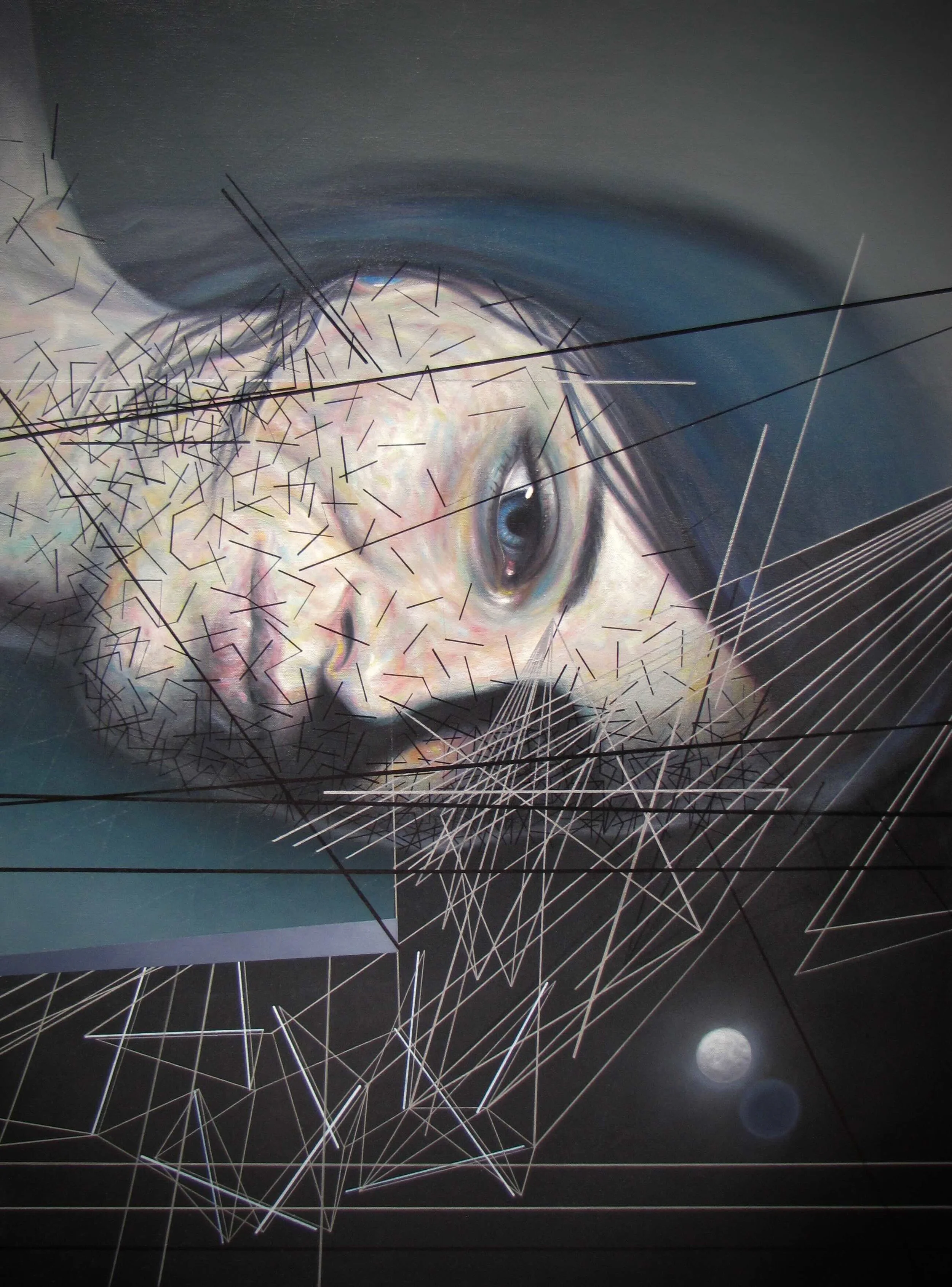  #277 insomnia 40×30 oil on canvas 