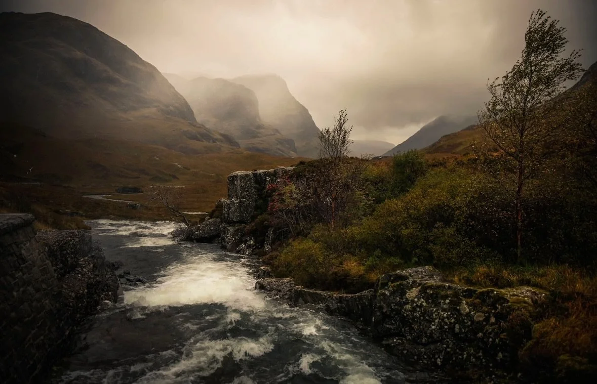 The mood and majesty of Glen Coe ❤️🐨 #rainyday #scotland