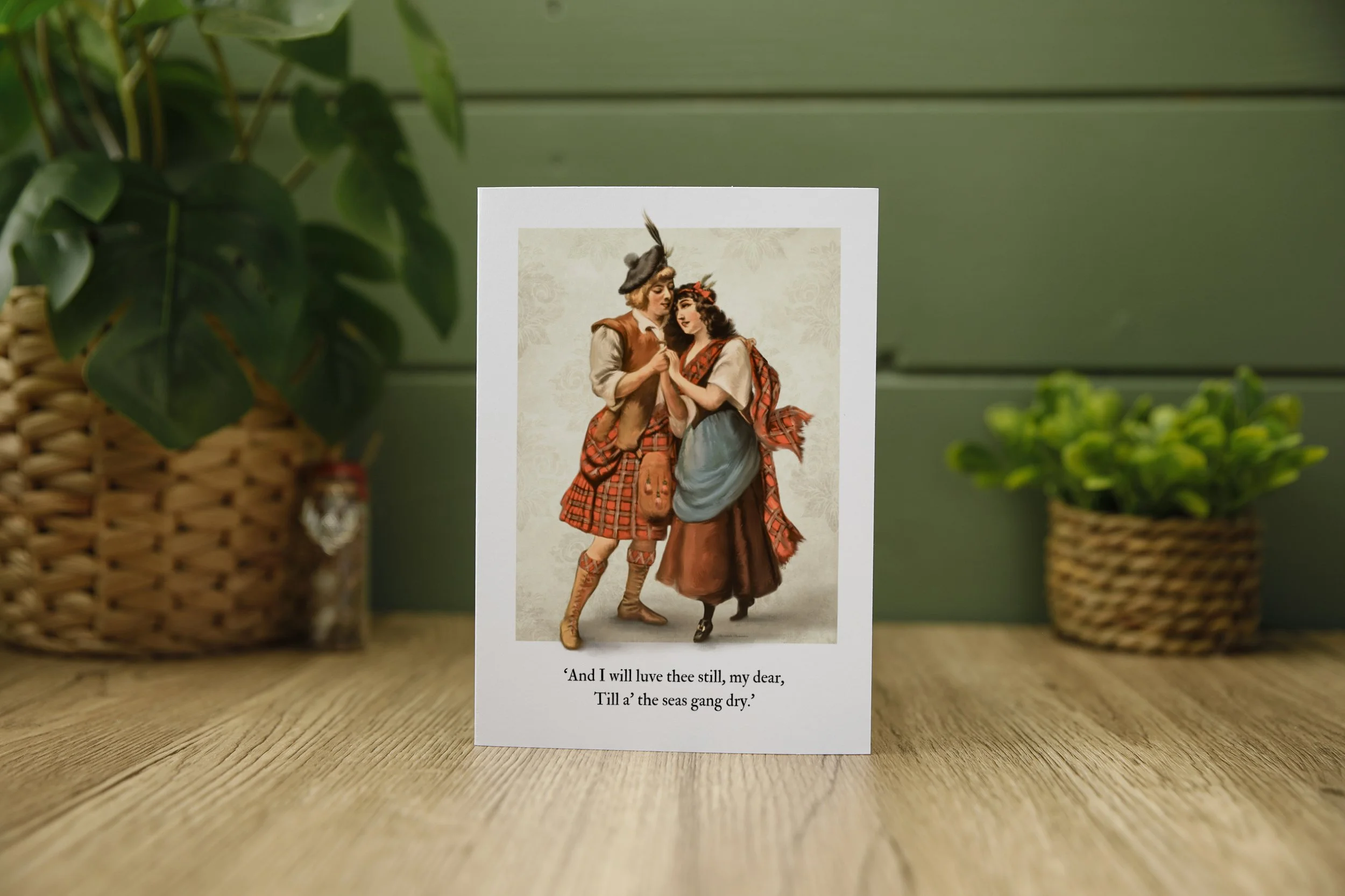 Scottish I Love you Card