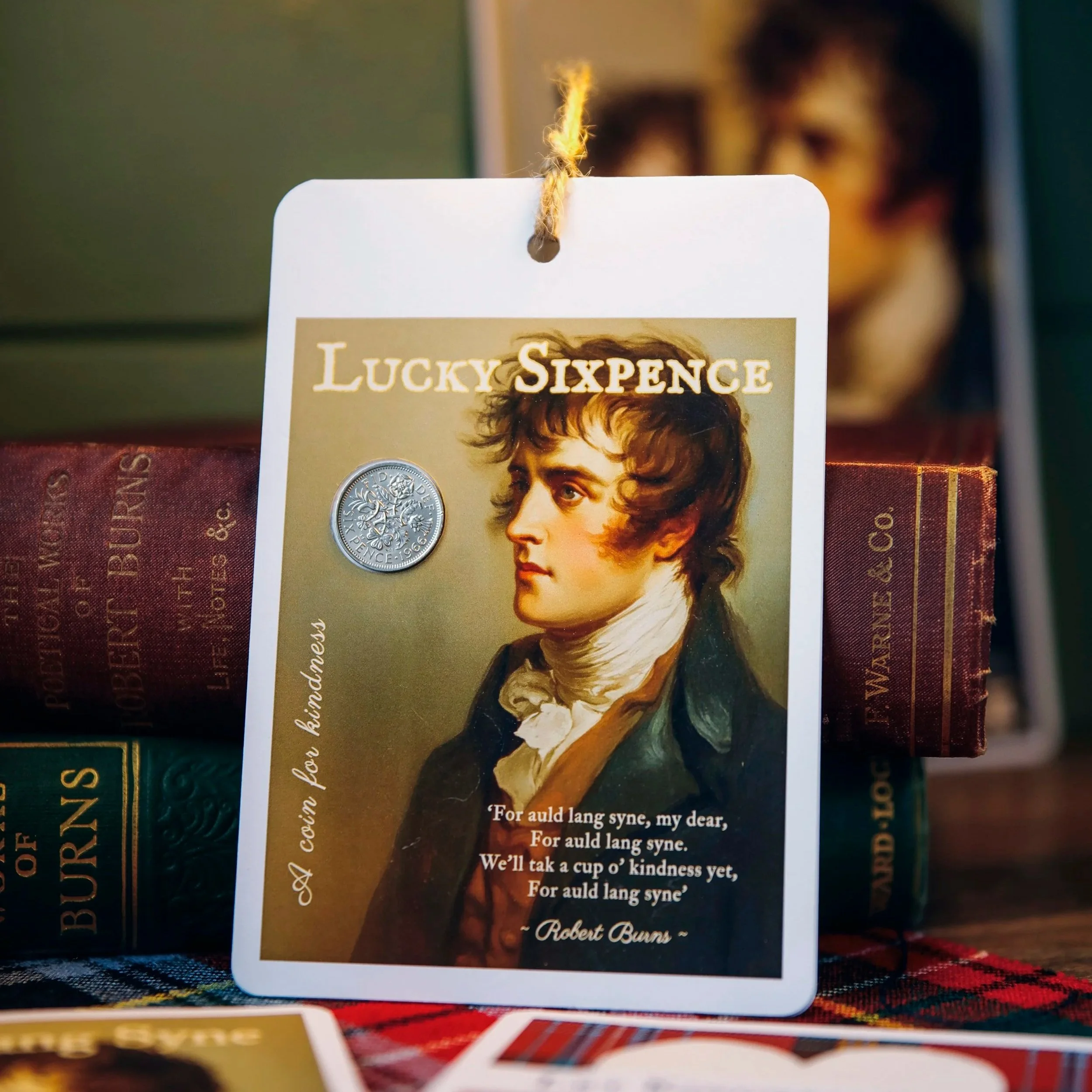 Robert Burns Lucky Sixpence