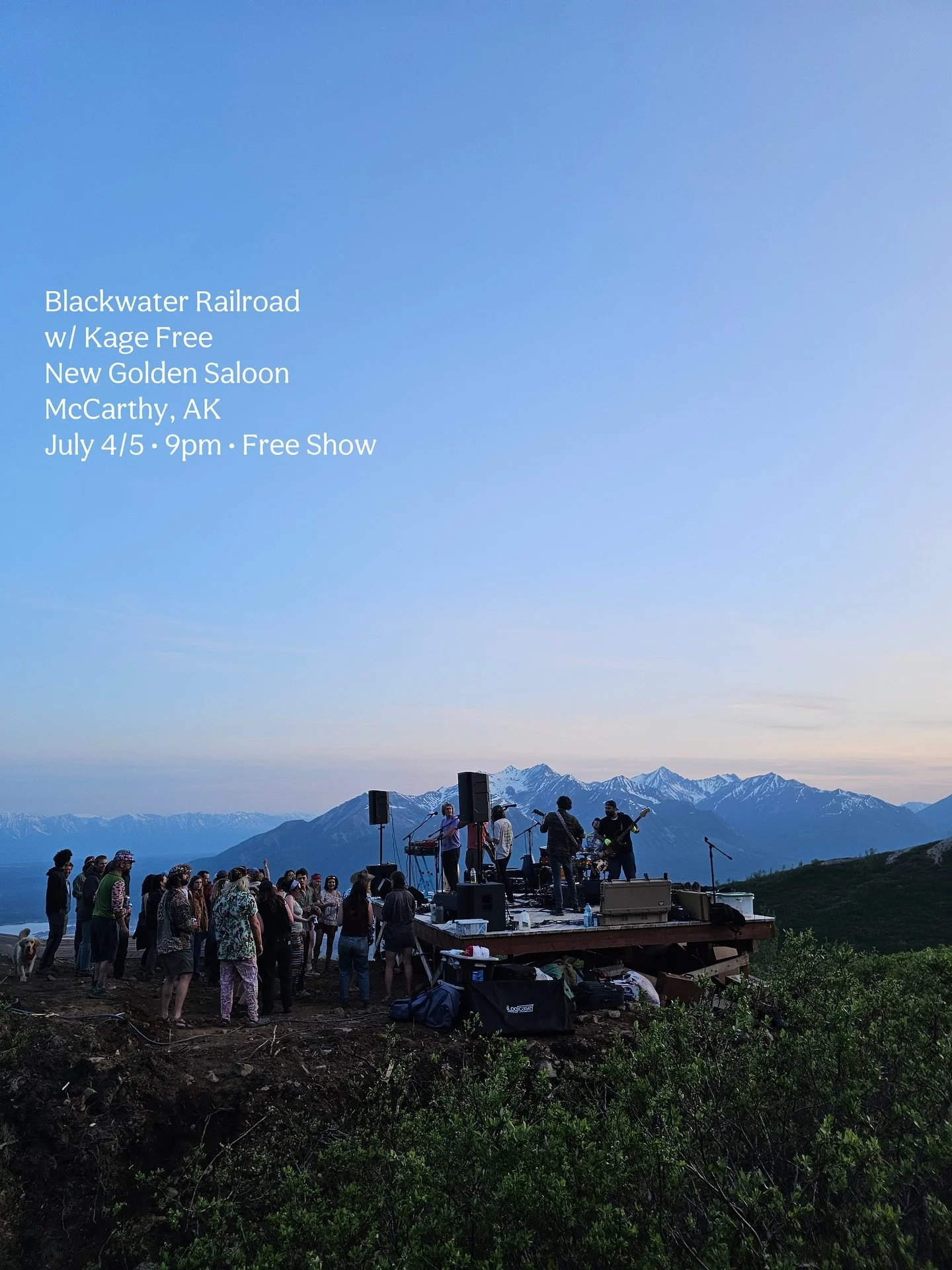 Caravan to McCarthy? ππβ΅οΈπΈ
We will also be the marching band for the 4th of July parade soooooo
@newgoldensaloon 
@kagefreemusic