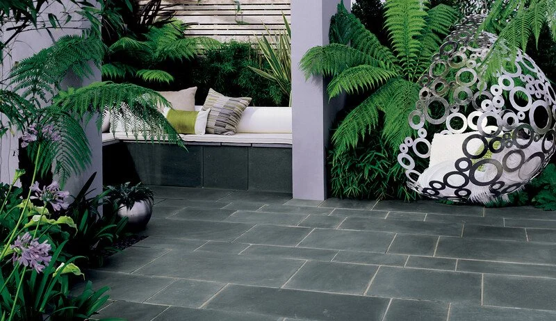 Unilock Can Offer the Look of a Natural Bluestone Patio as the Perfect Addition to Your Concord, MA Outdoor Space