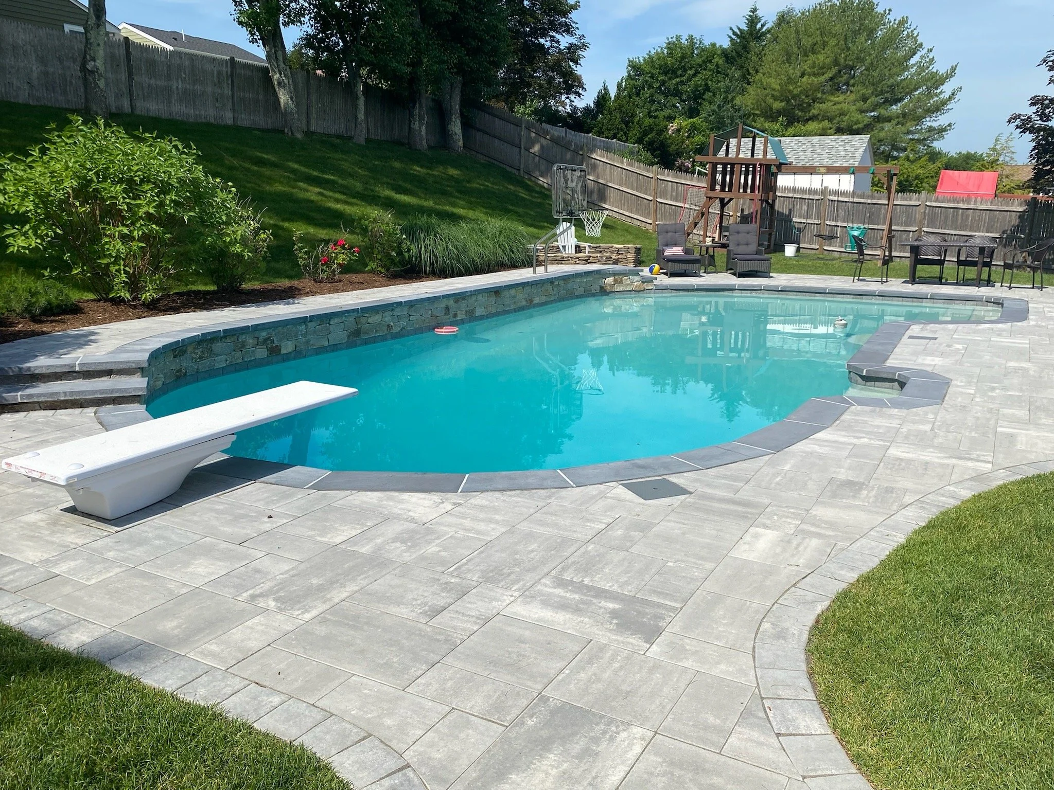 Non-Slip Pool Deck Surfaces in Winchester, MA: Durability and Style Combined