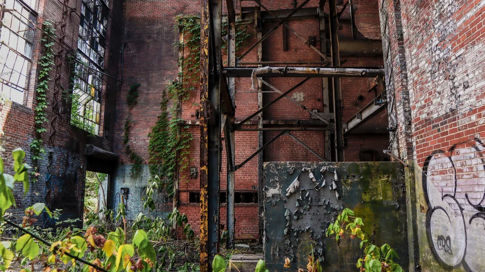 Peerless Mill building detail